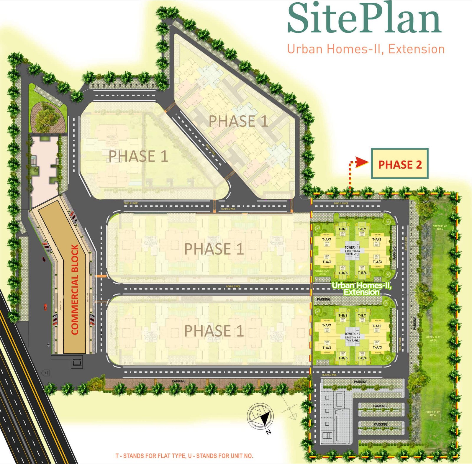 Pyramid Urban Homes 2 (II) Extension Site Plan