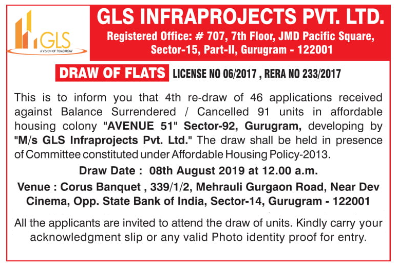 Gls Avenue 51 Draw Date Phase 4