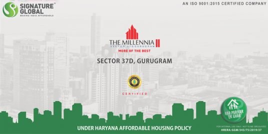 Signature Global The Millennia 2 Affordable Housing Sector 37 D Gurgaon